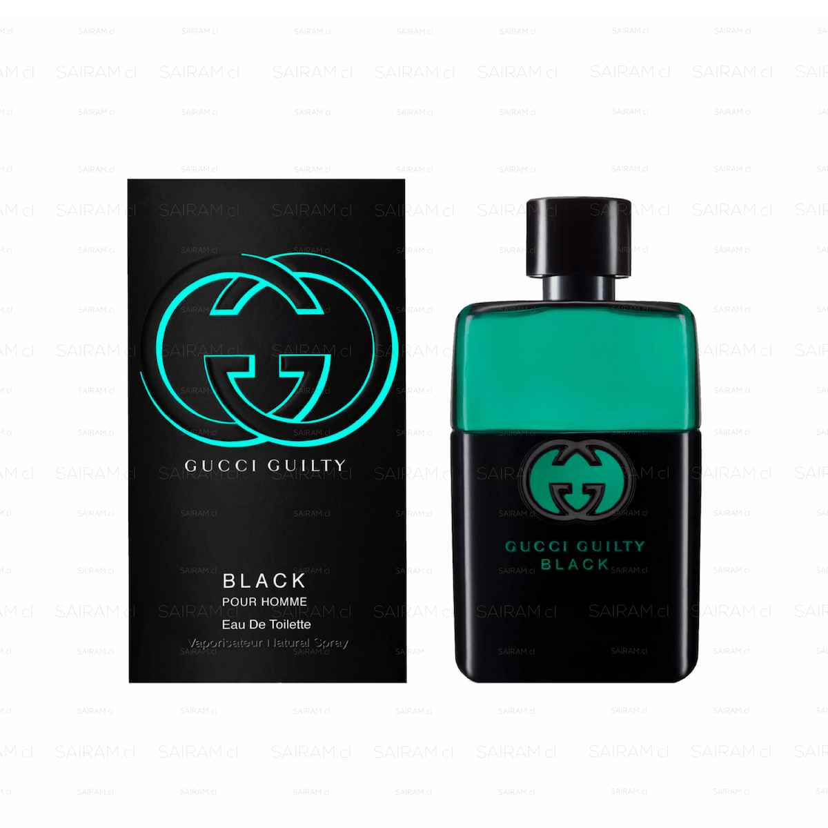 PERFUME GUCCI GUILTY BLACK HOMBRE EDT 90 ML