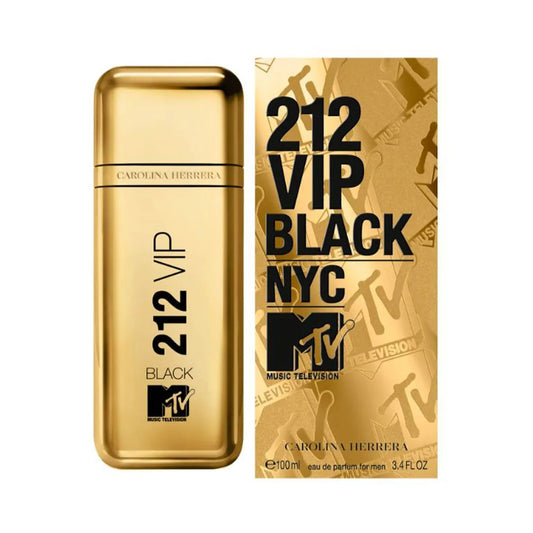 Perfume Ch 212 Vip Black Nyc Mtv Edp 100ML Hombre
