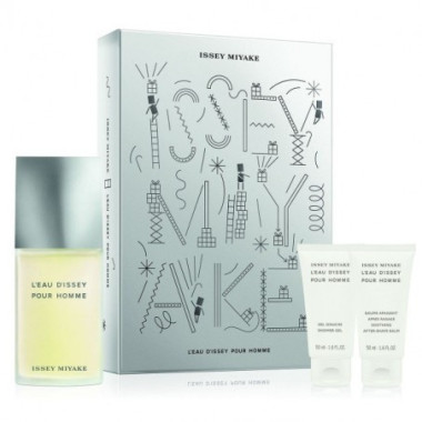 SET ISSEY MIYAKE POUR EDT 125 ML HOMBRE 3P
