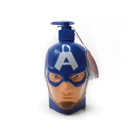 JABON LIQUIDO CAPITAN AMERICA 3D NIÑO 400 ML