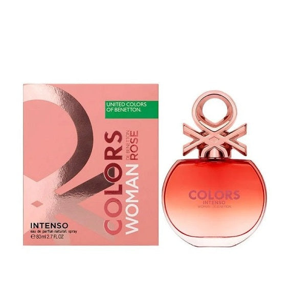 Perfume Benetton United Colors Rose Intenso Mujer Edp 80 Ml