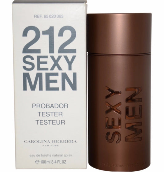 Perfume Tester Carolina Herrera 212 Sexy Men Edt 100ML Hombre