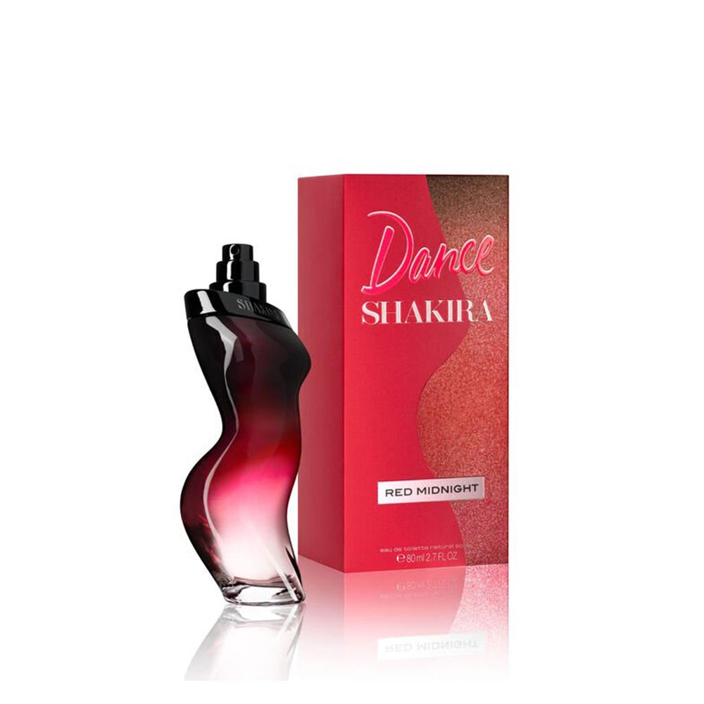 Perfume Shakira Dance Red Midnight Mujer Edt 80 Ml