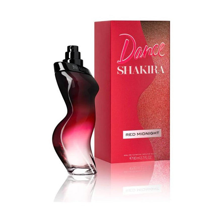 Perfume Shakira Dance Red Midnight Mujer Edt 80 Ml