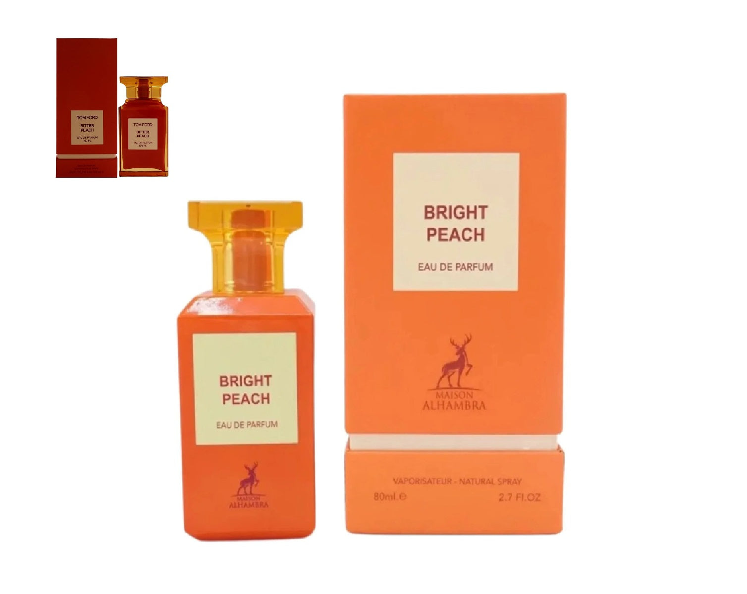 Perfume Maison Alhambra Bright Peach Mujer Edp 80 Ml