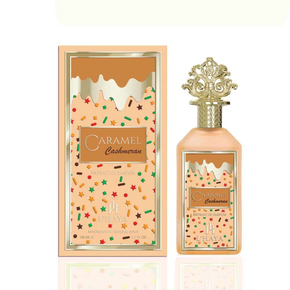 Perfume Lhaya Caramel Cashmeran Unisex Extrait De Parfum 100 Ml