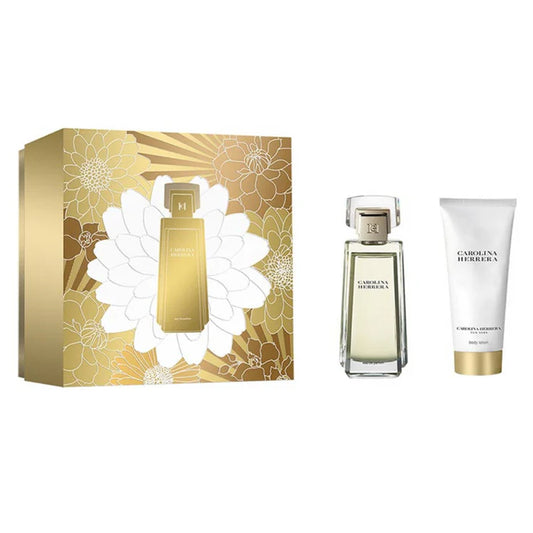 PERFUME CAROLINA HERRERA MUJER EDP 100 ML / BODY LOTION 100 ML ESTUCHE