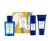 Perfume Acqua Di Parma Blu Mediterraneo Mirto Di Panarea Unisex Edt 75 Ml / Body Lotion 40 Ml / Shower Gel 50 Ml Estuche