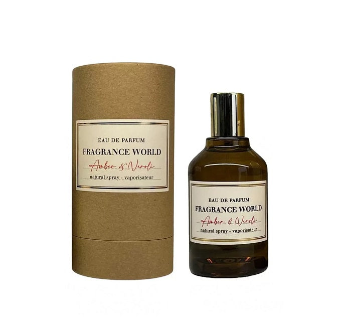 Perfume Fragrance World Amber & Neroli Unisex Edp 80 Ml