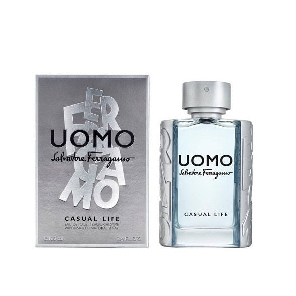 Perfume Uomo Casual Life Salvatore Ferragamo Hombre Edt 100 Ml
