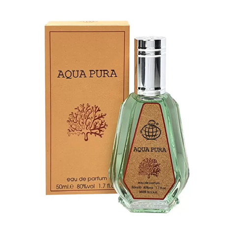 PERFUME FRAGRANCE WORLD AQUA PURA UNISEX EDP 50 ML