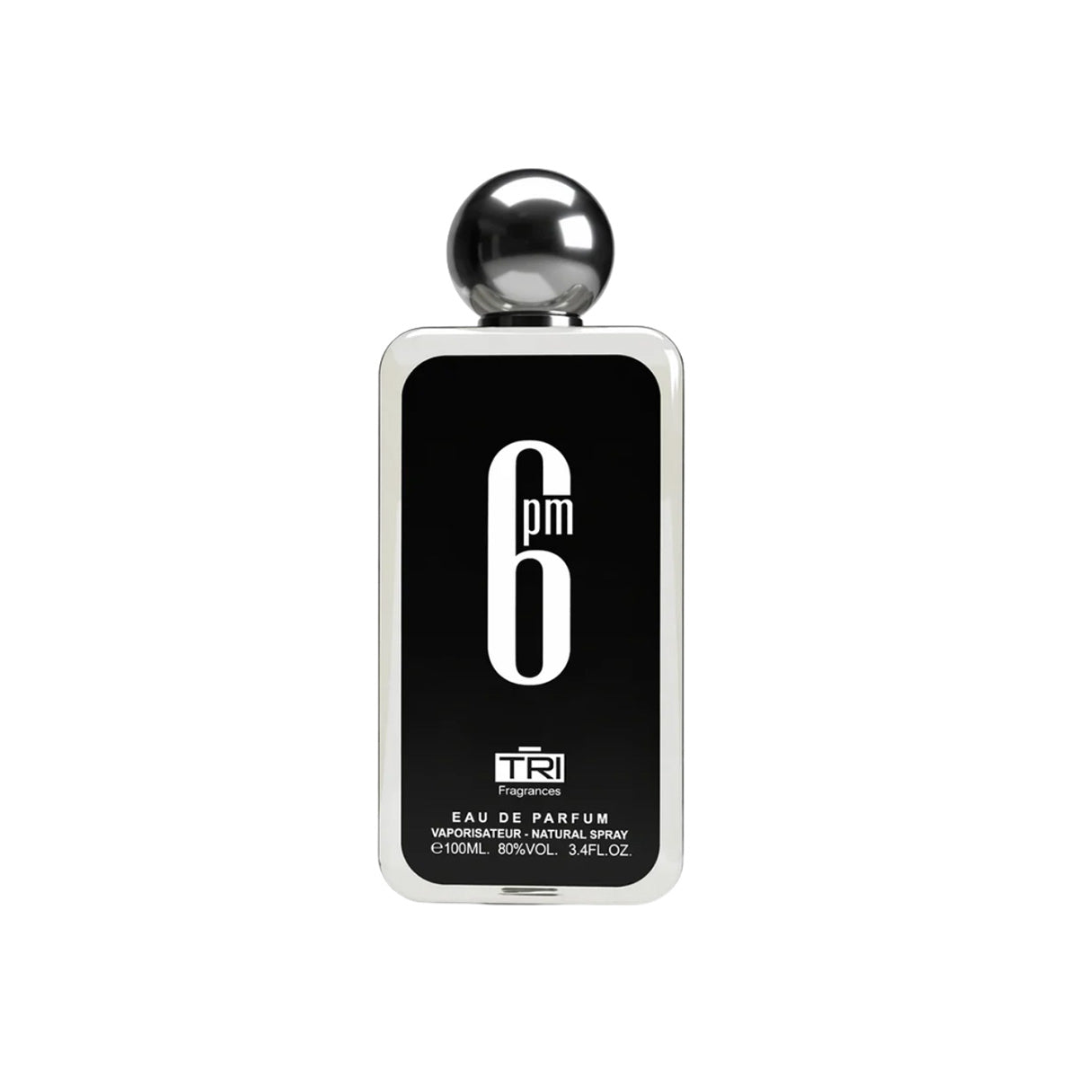 Perfume Tri 6Pm Black Oriental Gourmand Hombre Edp 100Ml