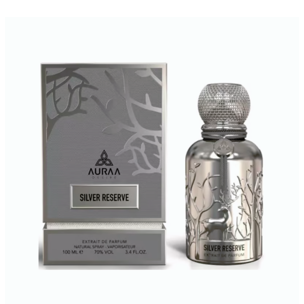 Perfume Auraa Desire Silver Reserve Unisex Extrait De Parfum 100 Ml