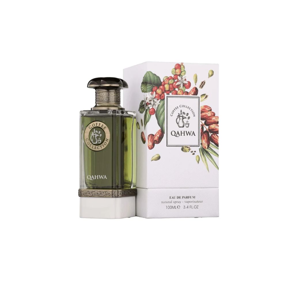 Perfume Fragrance World Coffee Collection Qahwa Unisex Edp 100 Ml Imagen principal del producto