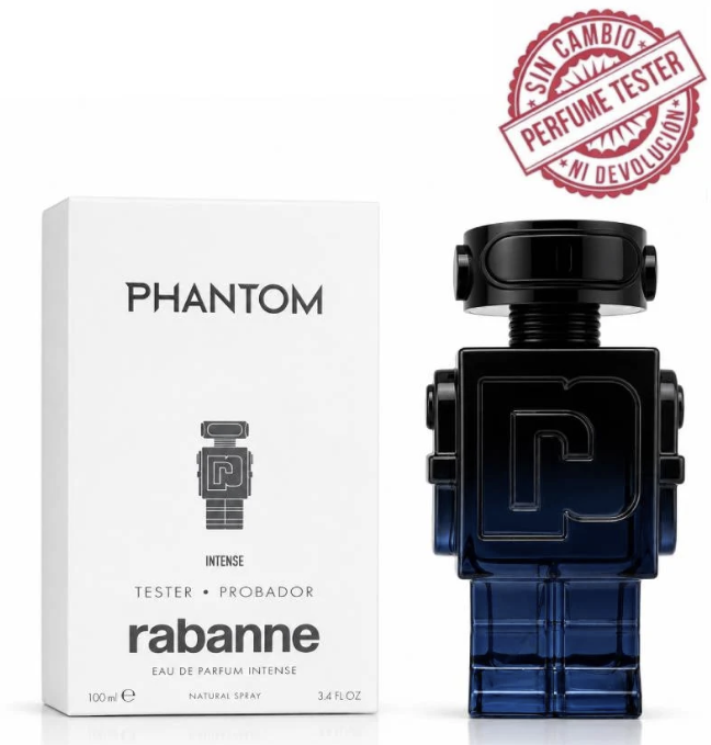 Perfume Phantom Intense Paco Rabanne Hombre Edp Intense 100 Ml Tester