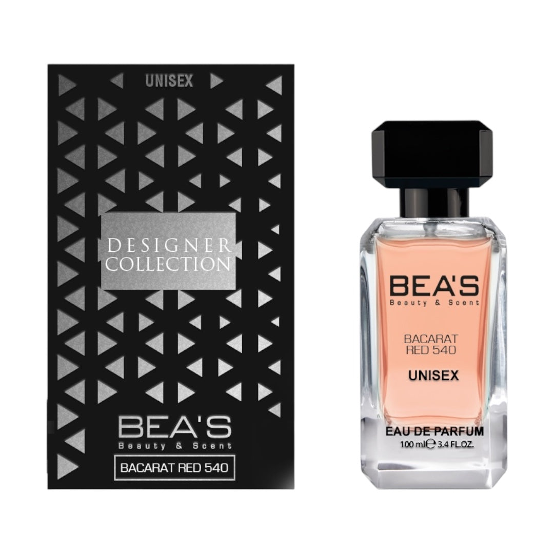 Perfume Beas Bacarat Red 540  Unisex Edp 100 Ml