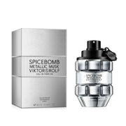 Perfume Spicebomb Metalic Musk Hombre Edp 90 Ml