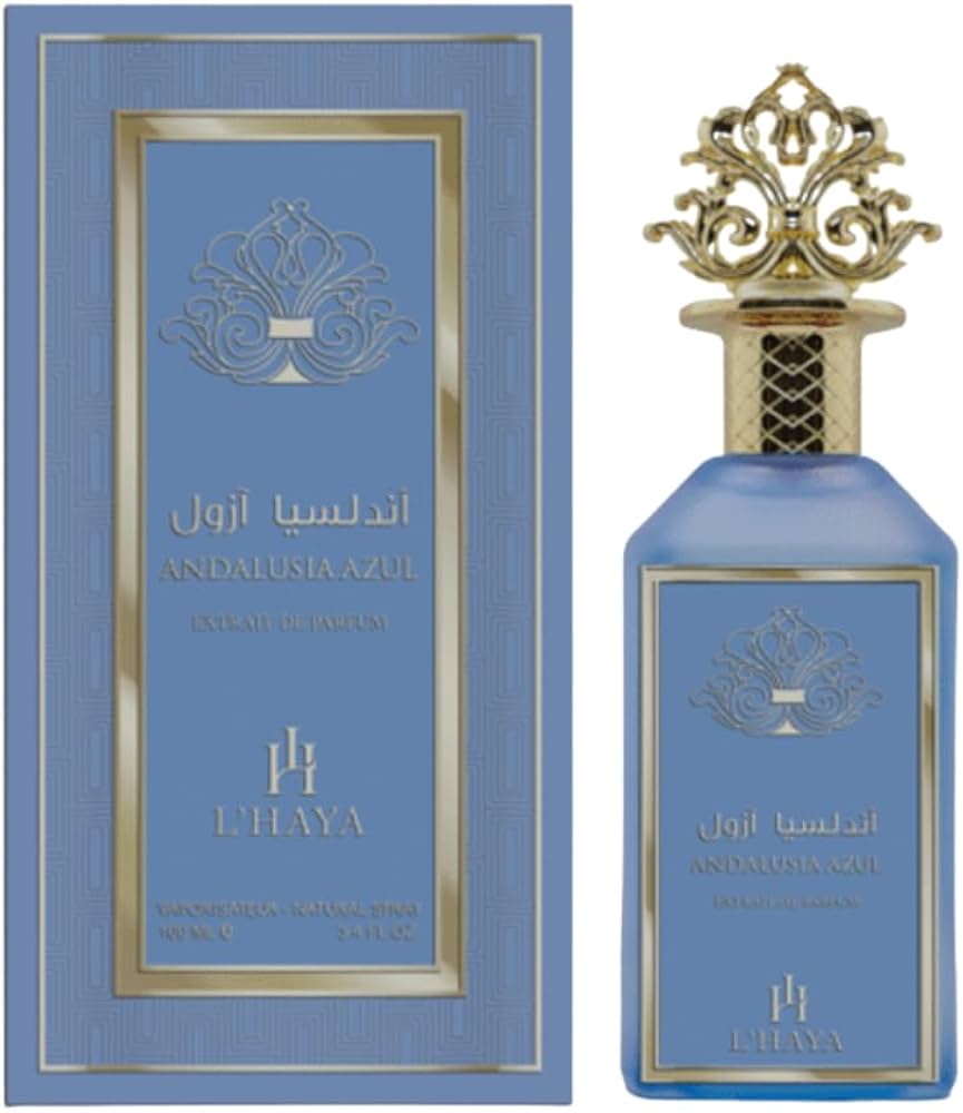 Perfume Lhaya Andalusia Azul Unisex Extrait De Parfum 100 Ml