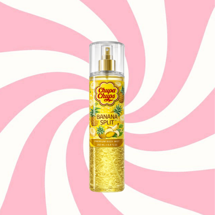 Colonia Banana Split Chupa Chups Mujer Body Mist 250 Ml