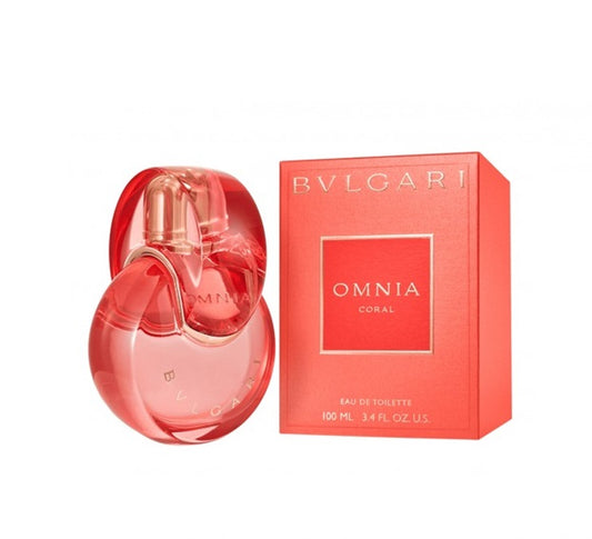 PERFUME BVL OMNIA CORAL MUJER EDT 100 ML