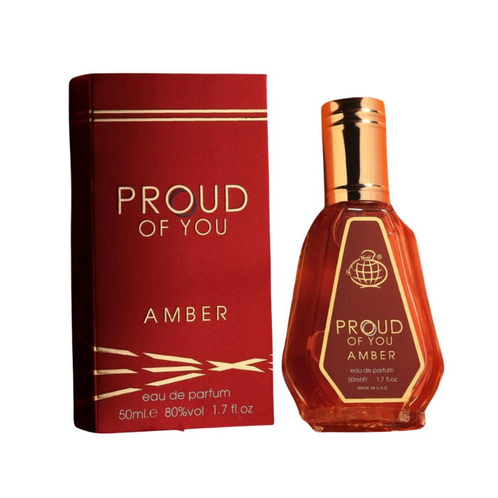 PERFUME FRAGRANCE WORLD PROUD OF YOU AMBER UNISEX EDP 50 ML