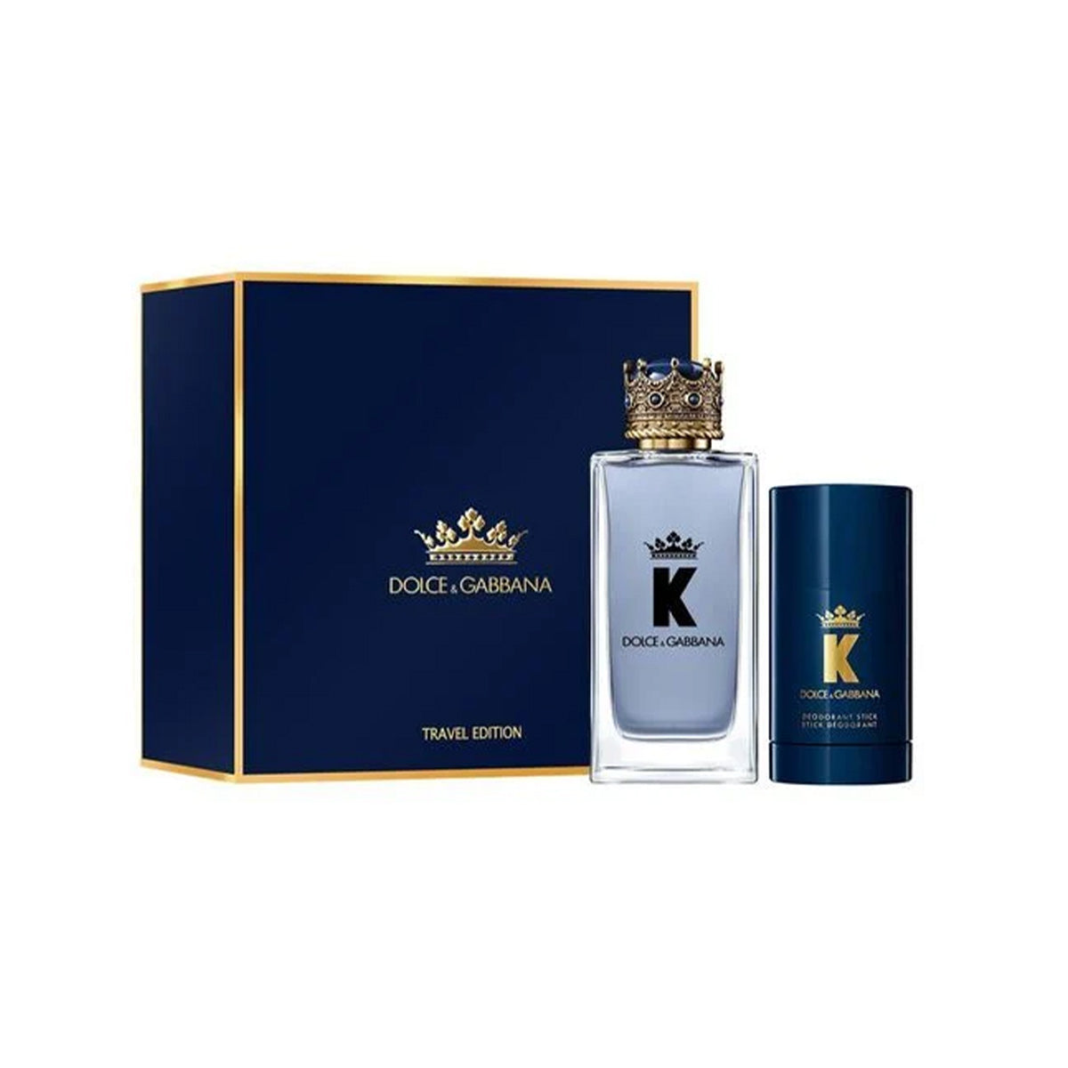 Perfume K Dolce Gabbana Hombre Edt 100 Ml / Desodorante 75 Ml Estuche