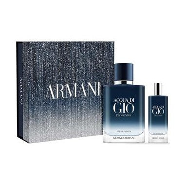 Perfume Acqua Di Gio Profondo Varon Edp 100 ml / 15 ml Estuche