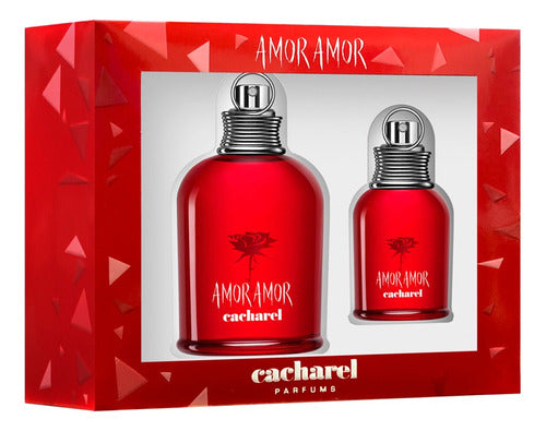 PERFUME AMOR AMOR MUJER EDT 100 ML / 30 ML ESTUCHE