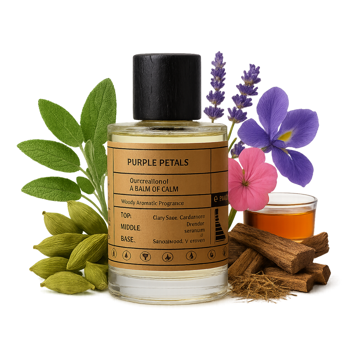 Perfume Parfum.Ae Purple Petals Unisex Edp 100 Ml