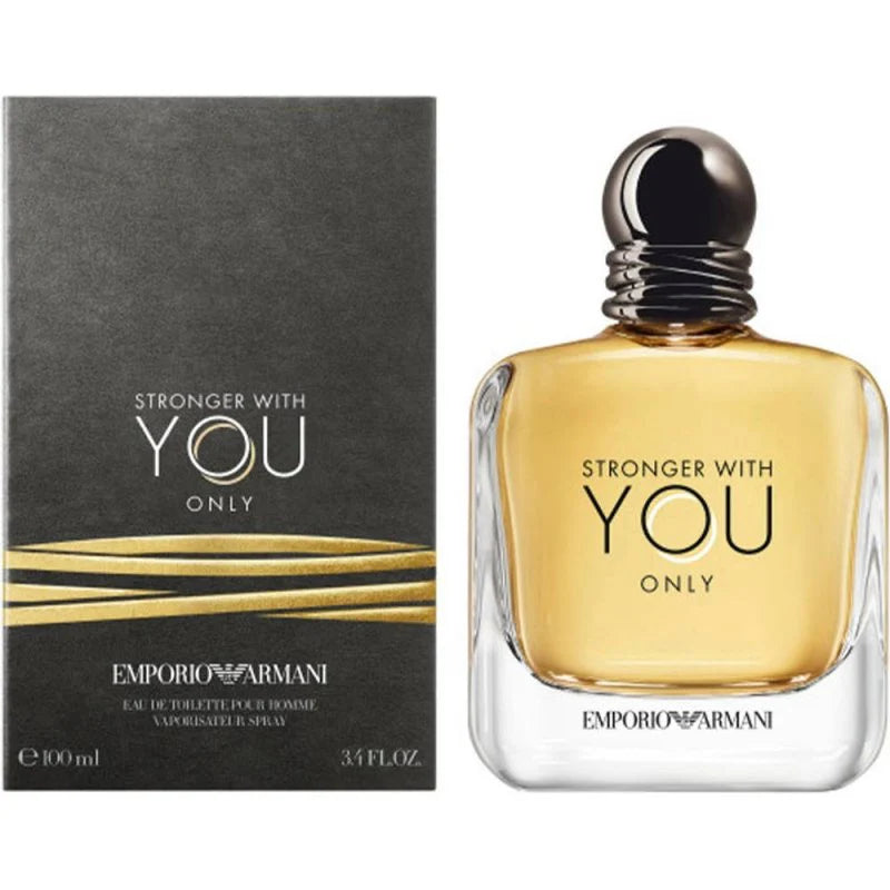 PERFUME STRONGER WITH YOU ONLY ARMANI HOMBRE EDT 100 ML