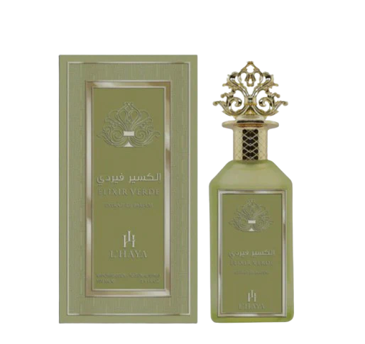 Perfume Lhaya Elixir Verde Unisex Extrait De Parfum 100 Ml