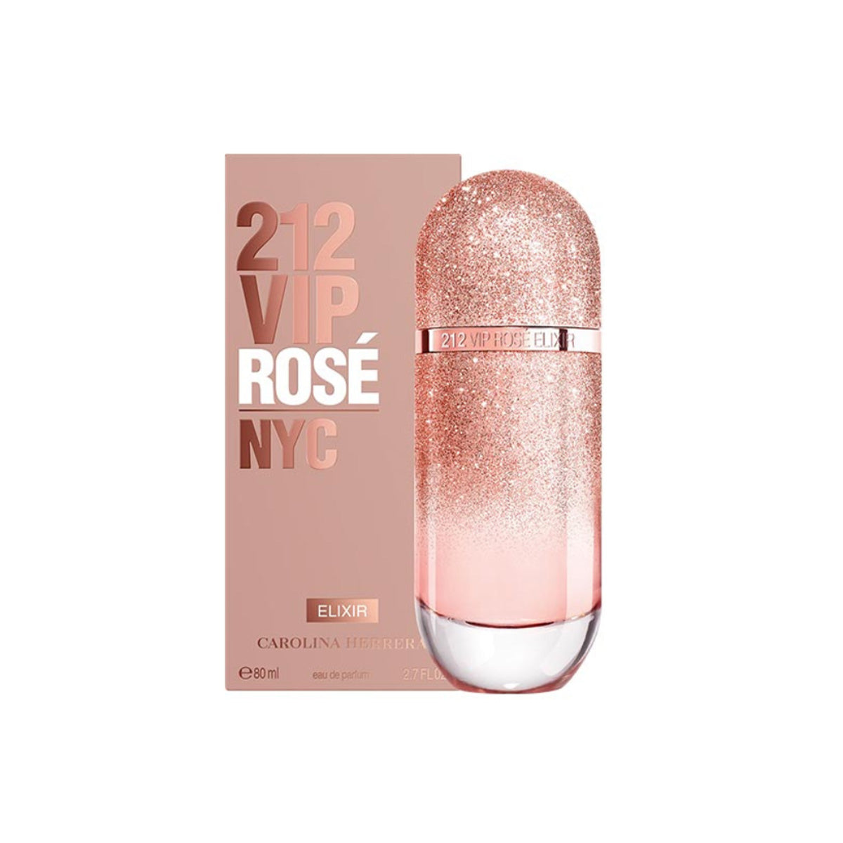 Perfume 212 Vip Rose Elixir Mujer Edp 80 Ml Estuche