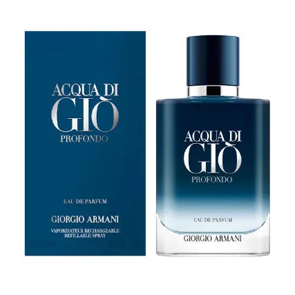 Perfume Acqua Di Gio Profondo Recargable Varon Edp 50 Ml