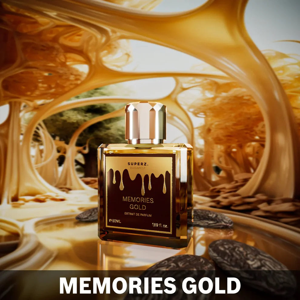 Perfume Superz Memories Gold Unisex Extrait De Parfum 50 Ml Imagen secundaria del producto