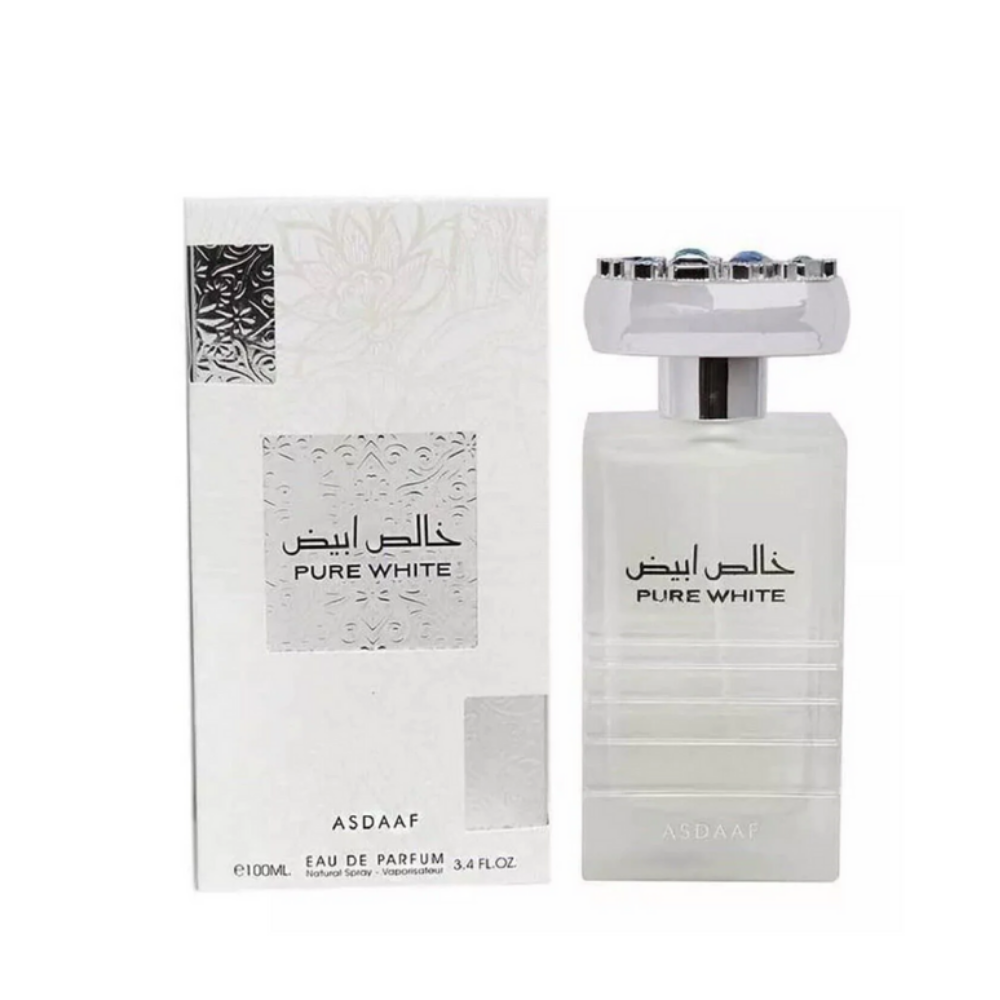 Perfume Asdaaf Pure White Unisex Edp 100 Ml