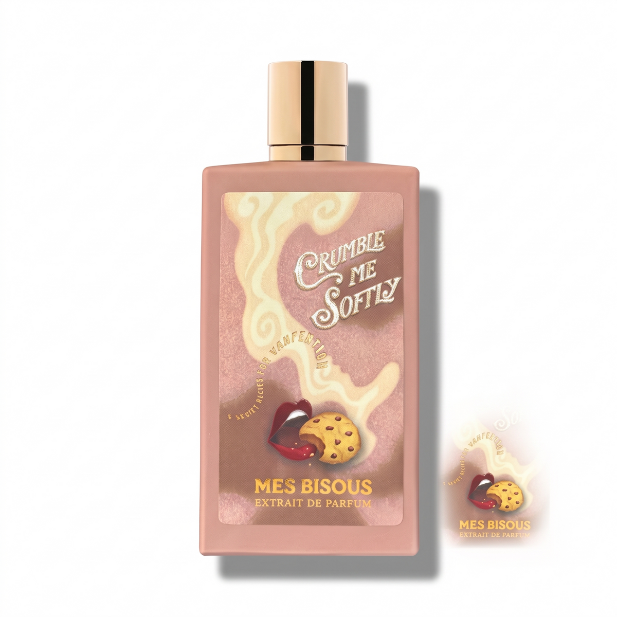 PERFUME MES BISOUS CRUMBLE ME SOFTLY UNISEX EXTRAIT DE PARFUM TESTER 100 ML