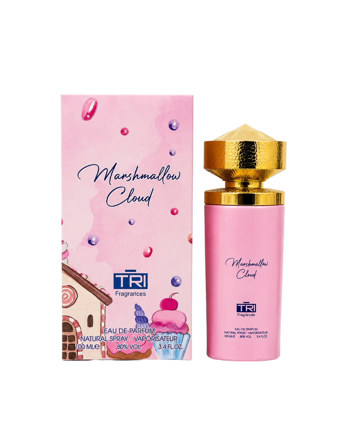 Perfume Tri Marshmallow Cloud Dulce Mujer EDP 100ml