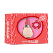 Perfume Gotas De Color Mujer Edt 100 Ml / Lip Glam 15 Gr Estuche