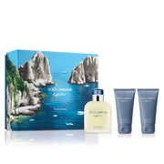 Perfume Light Blue Hombre Edt 125 Ml / Shower Gel 50 Ml / After Shave 50 Ml  Estuche