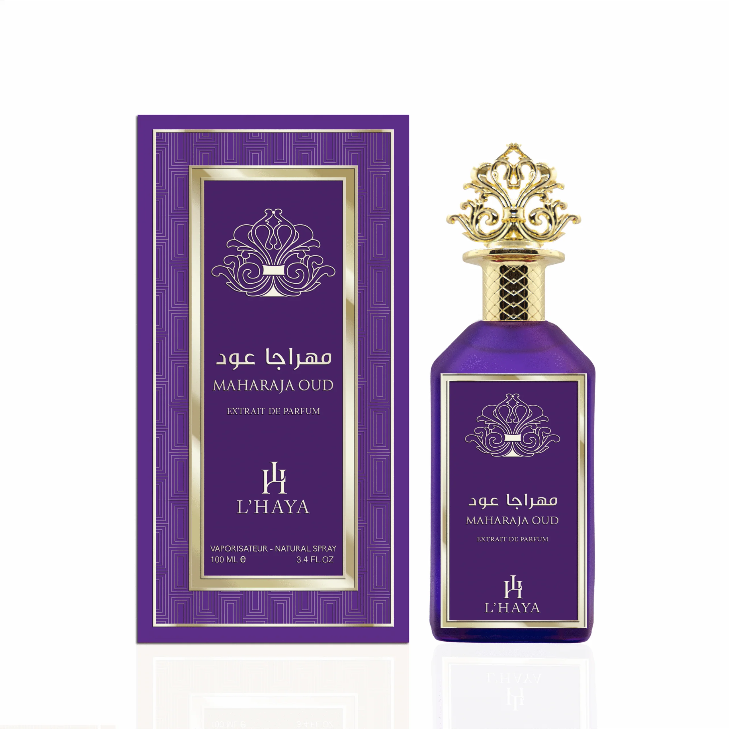 Perfume Lhaya Maharaja Oud Unisex Extrait De Parfum 100 Ml