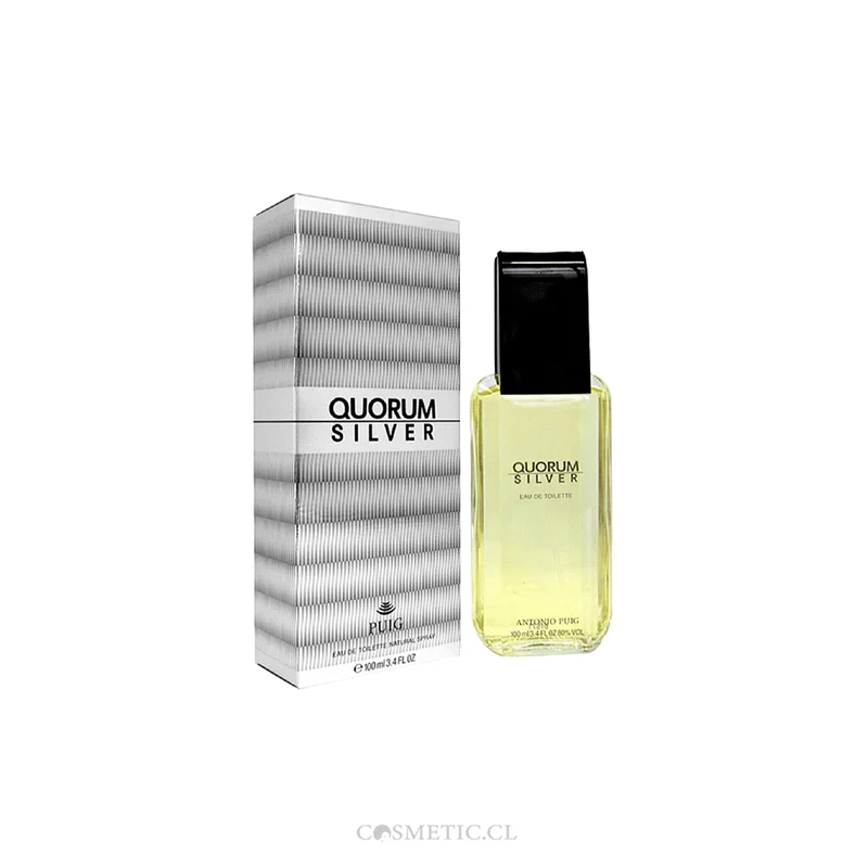 Perfume Puig Quorum Silver 100 ML Edt Hombre