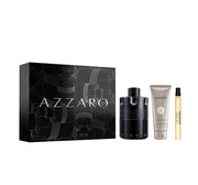 Perfume Azzaro The Most Wanted Hombre Edp Intense 100 Ml / 10 Ml / Shampoo 75 Ml Estuche