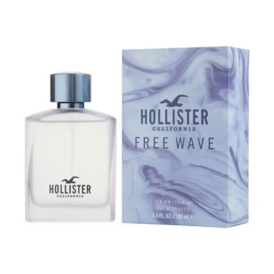 Perfume Hollister Free Wave Hombre Edt 100 Ml