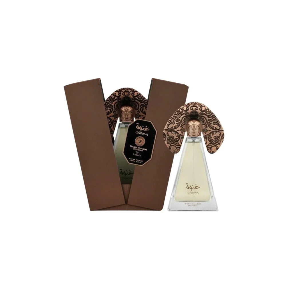 Perfume Lattafa Niche Emarati Ghinwa Unisex Edp 100 Ml