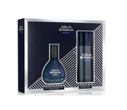Perfume Agua Brava Azul Con Spray Hombre Edt 100 Ml Estuche