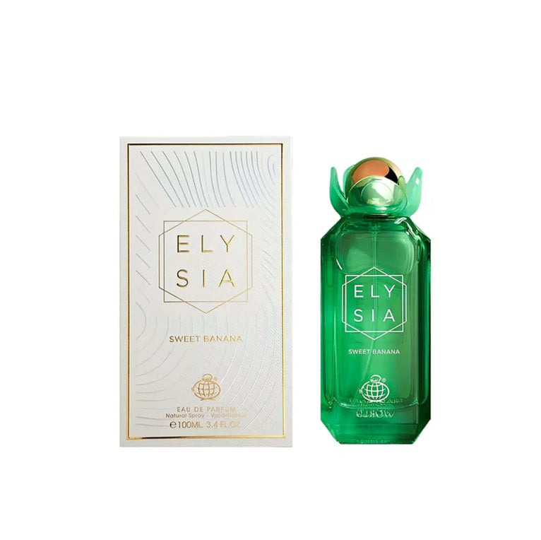 PERFUME FRAGRANCE WORLD ELYSIA SWEET BANANA UNISEX EDP 100 ML