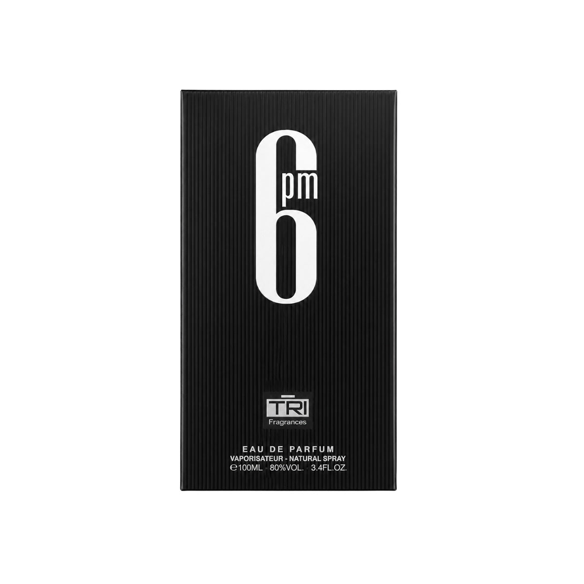 Perfume Tri 6Pm Black Oriental Gourmand Hombre Edp 100Ml