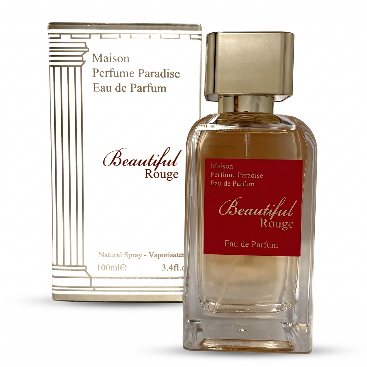 Perfume Paradise Beautiful Rouge Mujer Edp 100 Ml