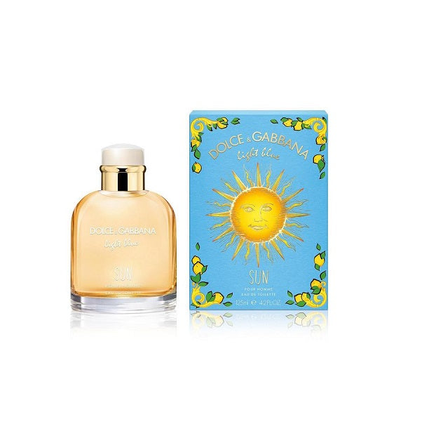 Perfume Light Blue Sun Hombre Edt 125 Ml