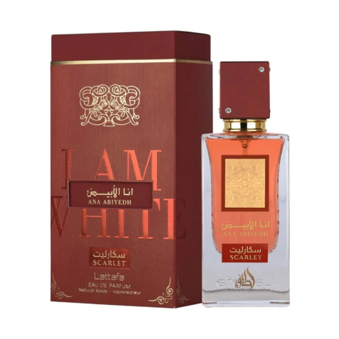 PERFUME LATTAFA ANA ABIYEDH SCARLET UNISEX EDP 60 ML